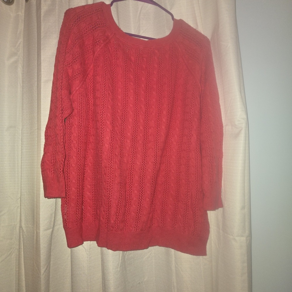 American Eagle Outfitters Vibrant Red Sweater